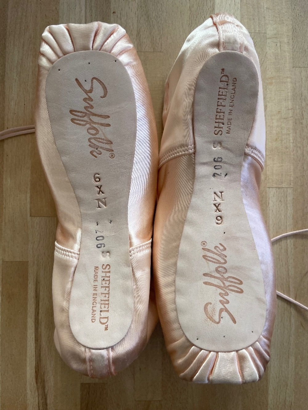 Suffolk Sheffield 6XN Standard BRAND NEW pointe shoes